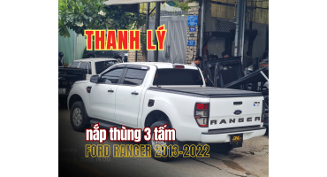 Thanh lý nắp thùng 3 tấm cho Ford Ranger (#TL-N3TR-290425)
