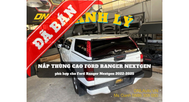 Thanh lý nắp thùng cao có đèn Ford Ranger Nextgen 2022+(#TL-NCDR23-W120525)