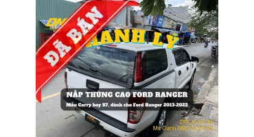 Thanh lý nắp thùng cao Carryboy Ford Ranger (#TL-NCS7R20-W250425)