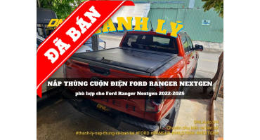 Thanh lý nắp thùng cuộn cơ Ford Ranger Nextgen 2022+ (#TL-CCR23-140525)