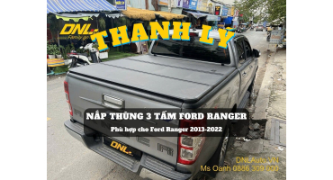 Thanh lý nắp thùng 3 tấm cho Ford Ranger (#TL-N3TR-140625