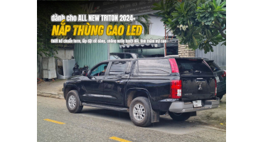 Nắp thùng cao có đèn dành cho TRITON 2024+