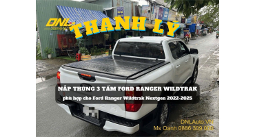 Thanh lý nắp thùng 3 tấm Ford Ranger Wildtrak Nextgen (#TL-N3TWT23-270625)