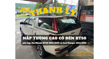 Thanh lý nắp thùng cao có đèn cho BT50 (#TL-NCBT50-W080725)