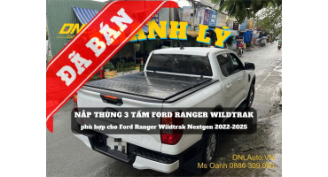 Thanh lý nắp thùng 3 tấm Ford Ranger Wildtrak Nextgen (#TL-N3TWT23-270625)