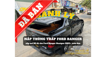 Thanh lý nắp thùng thấp 90 độ Ford Ranger 2022+ (#TL-NT90R23-B210125)