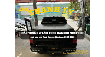 Thanh lý nắp thùng nhôm 2 tấm Ford Ranger Nextgen 2022+ (#TL-NT90R23-B210125)
