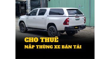 Cho thuê nắp thùng xe bán tải