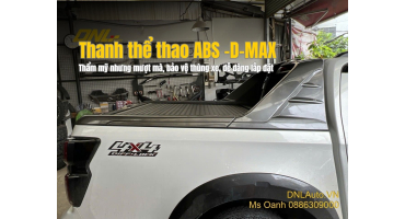 Thanh thể thao dành cho DMAX 2021+ (nhựa ABS)