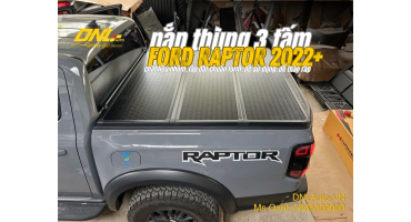 Nắp thùng 3 tấm Ford Ranger Raptor 2022+