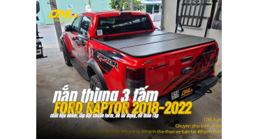 Nắp thùng 3 tấm Ford Ranger Raptor 2018-2022