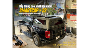 Nắp thùng cao Smartcap S2 dành cho Ford Ranger Nextgen 2022+