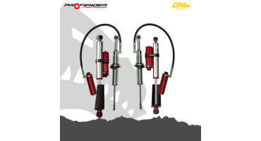 Phuộc Monotube chỉnh 8 chế độ xe Toyota Hilux