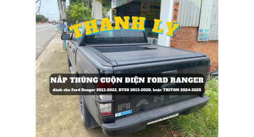 Thanh lý nắp thùng cuộn điện Ford Ranger (#TL-CDT-230725)