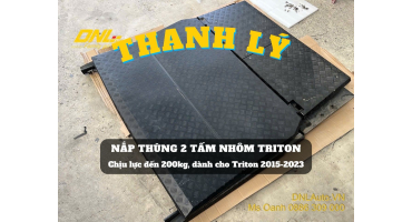 Thanh lý nắp thùng nhôm 2 tấm Triton (#KG-N2TT22-250925)