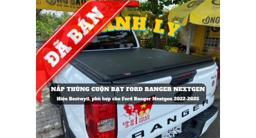 Thanh lý nắp thùng cuộn bạt cho Ford Ranger Nextgen (#TL-CBR23-280825)