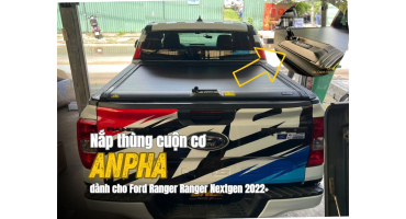 Nắp thùng cuộn cơ Anpha dành cho Ford Ranger Nextgen 2022+