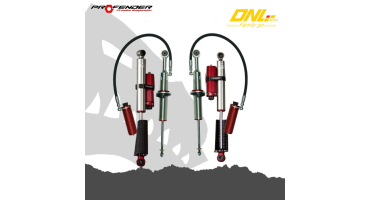 Phuộc Profender  Monotube chỉnh 8 chế độ cho Mitsubishi Pajero Sport