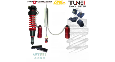 Bộ phuộc Profender TUNE 2.5 – 8 Step dành cho Mitsubishi Pajero Sport