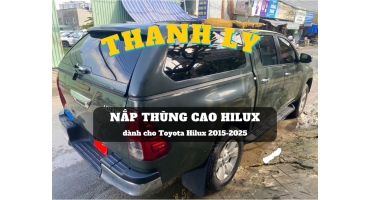 Thanh lý nắp thùng cao Hilux (#TL-NCH-G081125)