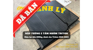 Thanh lý nắp thùng nhôm 2 tấm Triton (#KG-N2TT22-250925)