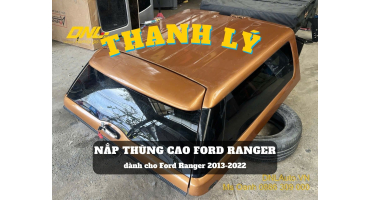 Thanh lý nắp thùng cao Ford Ranger (#TL-NCR-O220126)
