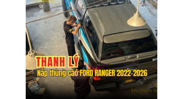Thanh lý nắp thùng cao Ford Ranger Nextgen 2022-2026