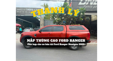 Thanh lý nắp thùng cao Ford Ranger Nextgen 2022+ (#TL-NCR23-R250426)