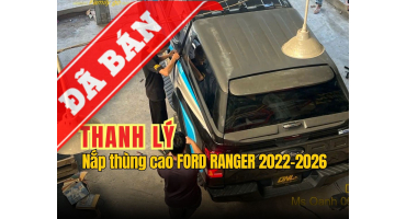 Thanh lý nắp thùng cao Ford Ranger Nextgen 2022-2026