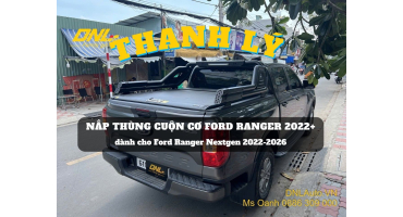Thanh lý nắp thùng cuộn cơ Anpha dành cho Ford Ranger Nextgen 2022+ (#TL-CCR23-180626)