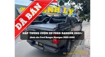 Thanh lý nắp thùng cuộn cơ Anpha dành cho Ford Ranger Nextgen 2022+ (#TL-CCR23-180626)