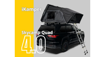 Lều Nóc Ô Tô iKamper Skycamp 4.0 Quad (Cho 4 Người, Vỏ Cứng) 