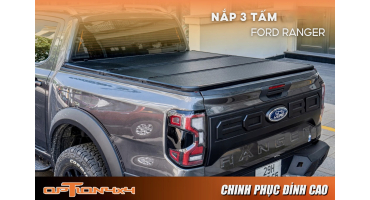 Nắp thùng 3 tấm Option 4x4 cho Ford Ranger Nextgen 2022-2026