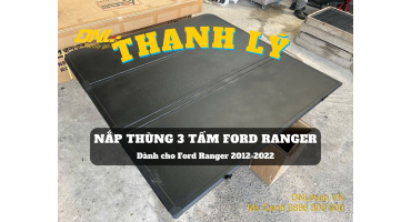 Thanh lý nắp thùng 3 tấm Ford Ranger Nextgen (#TB-N3TRAN23)