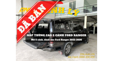 Thanh lý nắp thùng cao 5 cánh Ford Ranger (#TL-NC5CR23-160726)