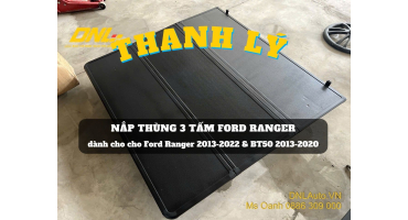 Thanh lý nắp thùng 3 tấm Ford Ranger (#TL-N3TR-240726)