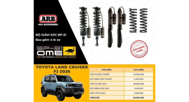 Phuộc Giảm Xóc ARB BP-51 Cho Toyota Land Cruiser FJ 2026+