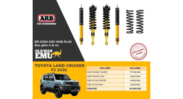 Bộ Giảm Xóc ARB OME Plus Cho Toyota Land Cruiser FJ 2026+