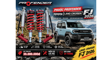Phuộc Profender cho Toyota Land Cruiser FJ 2026