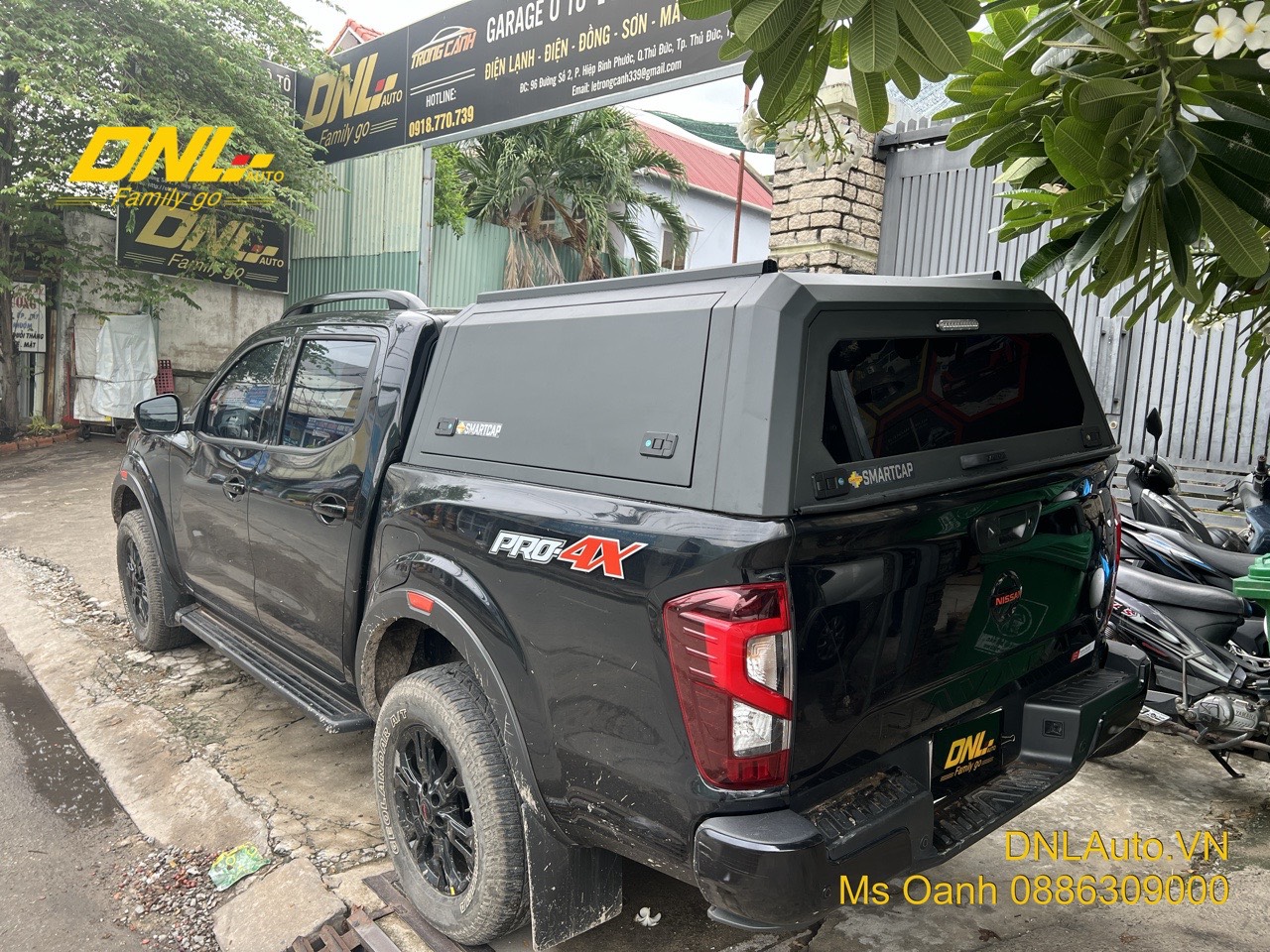 Nắp thùng cao Smartcap S1 dành cho Nissan Navara