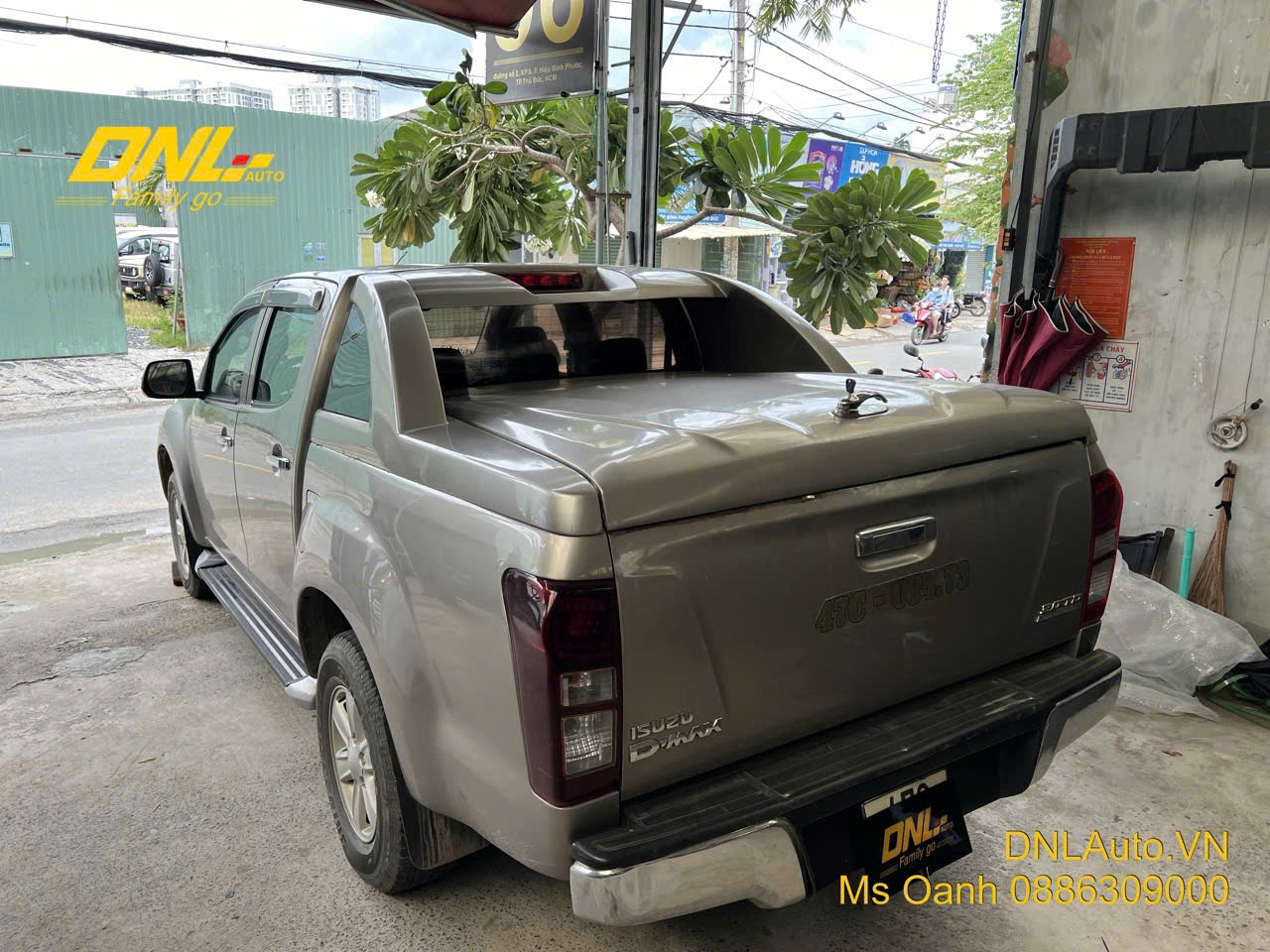 thanh lý nắp thùng thấp dành cho Isuzu Dmax 2013-2019 & Colorado 2013-2019