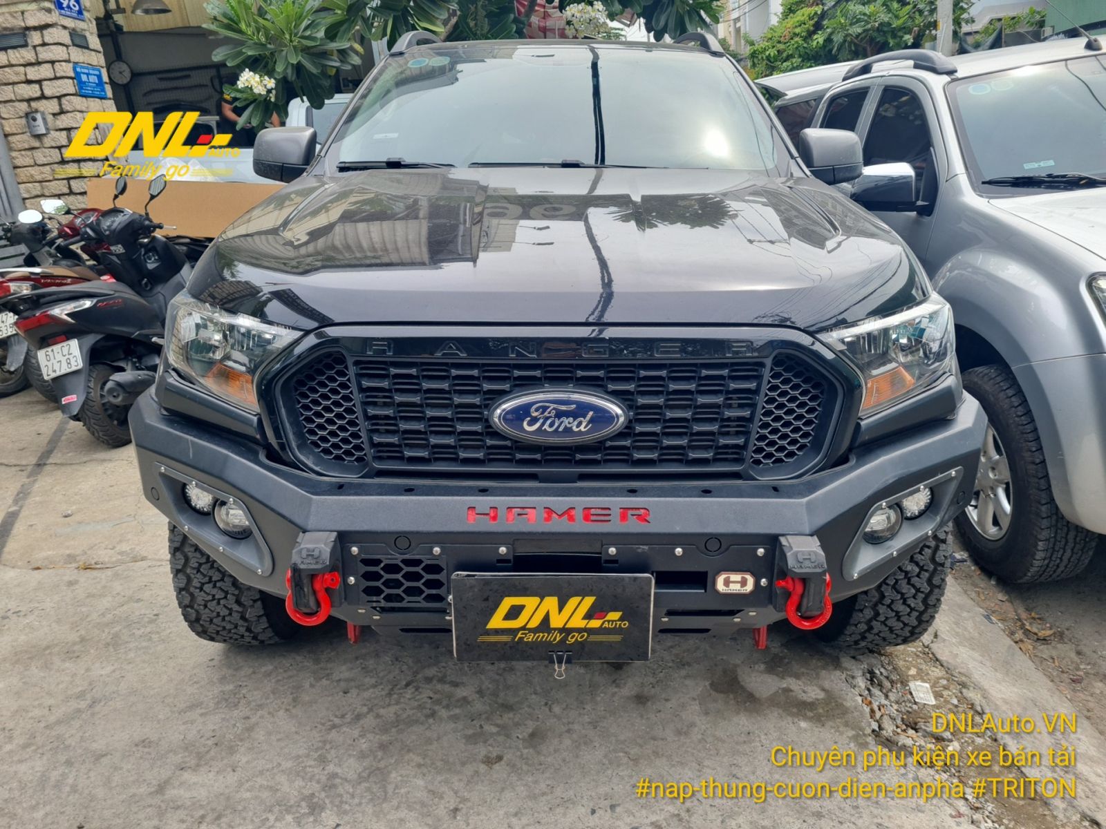 Thanh lý cản trước Hamer Cho Ford Ranger 2012-2022