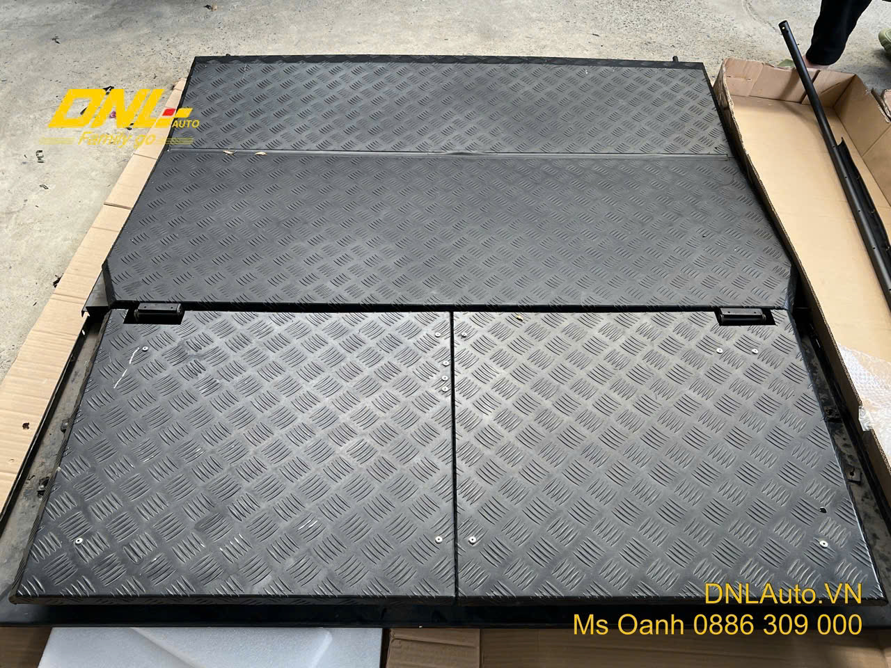 Thanh lý nắp thùng nhôm 2 tấm Triton 2015-2023