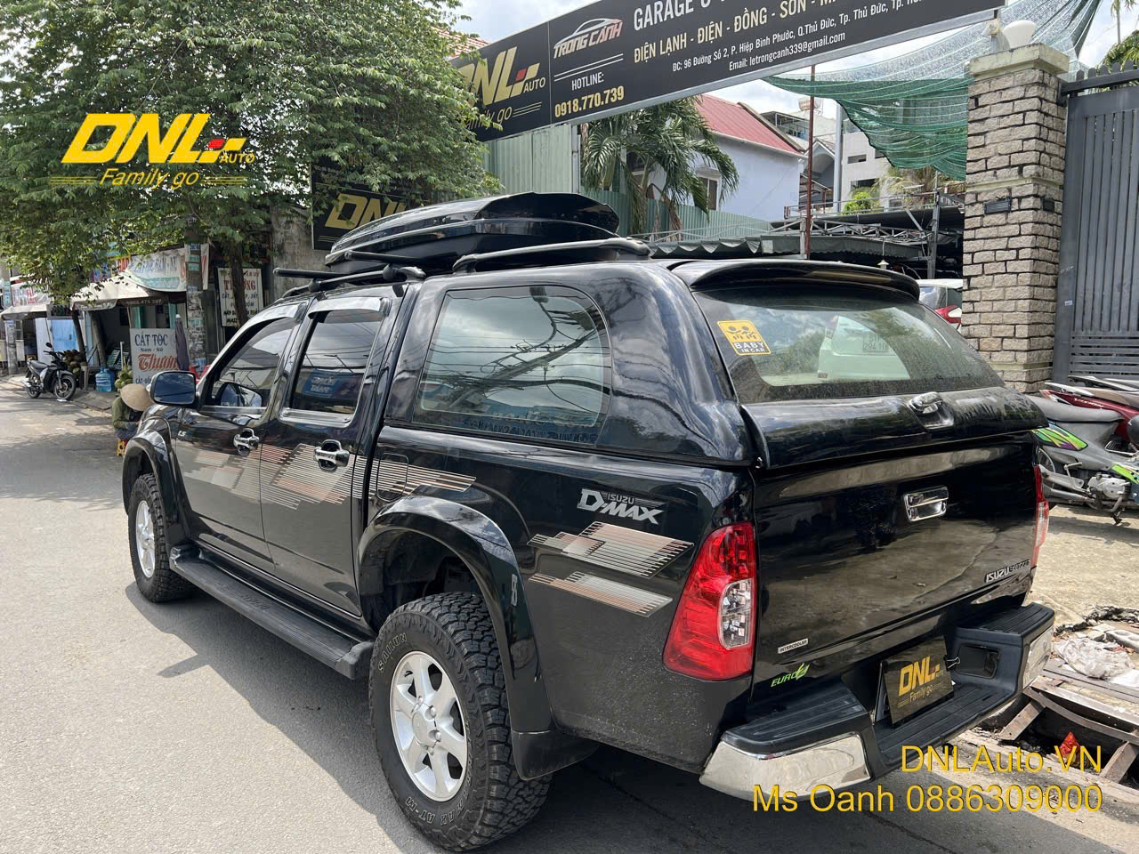 thanh lý nắp thùng cao xe bán tải Isuzu Dmax đời 2005-2022