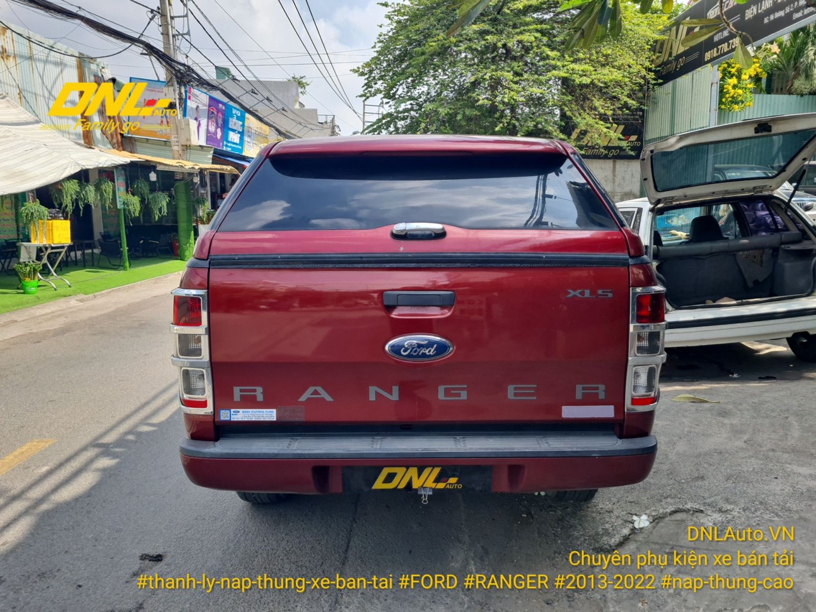 hanh lý nắp thùng cao Ford Ranger đời 2013-2022