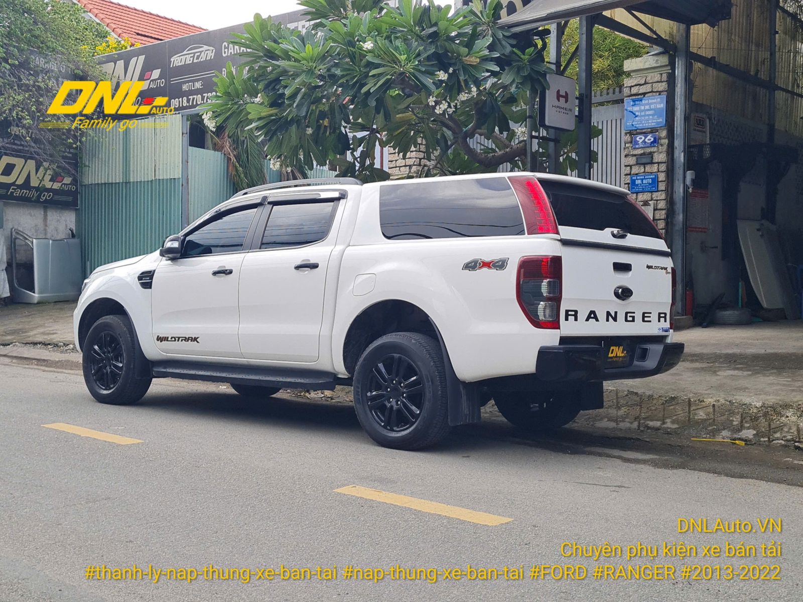 hanh lý nắp thùng cao Ford Ranger 2013-2022