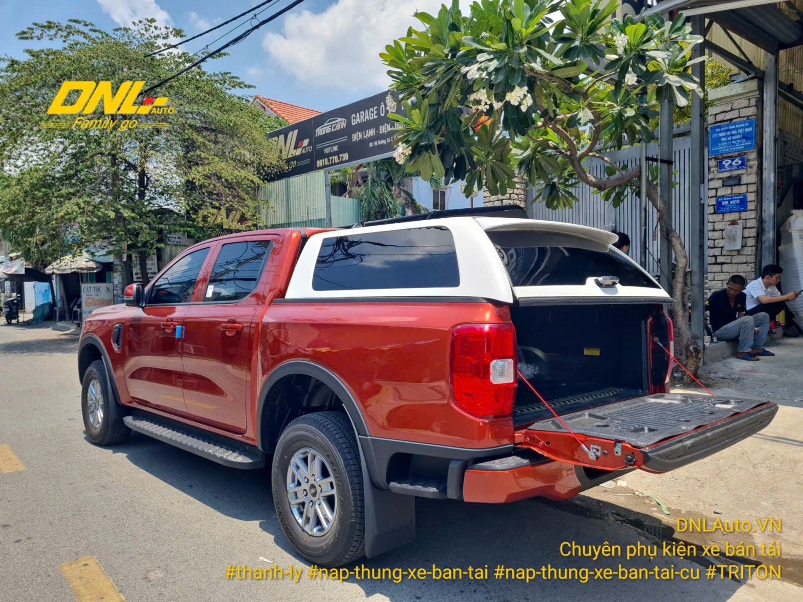 Thanh lý nắp thùng cao Triton 2015-2023