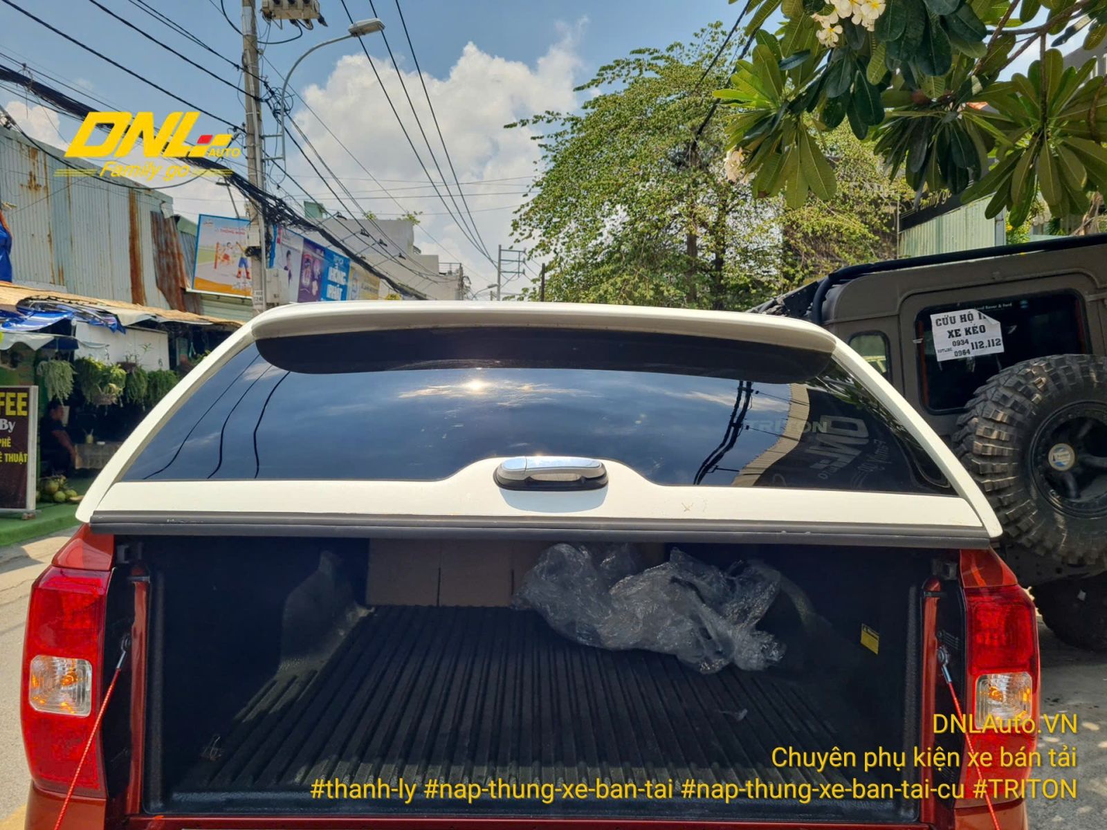 Thanh lý nắp thùng cao Triton 2015-2023