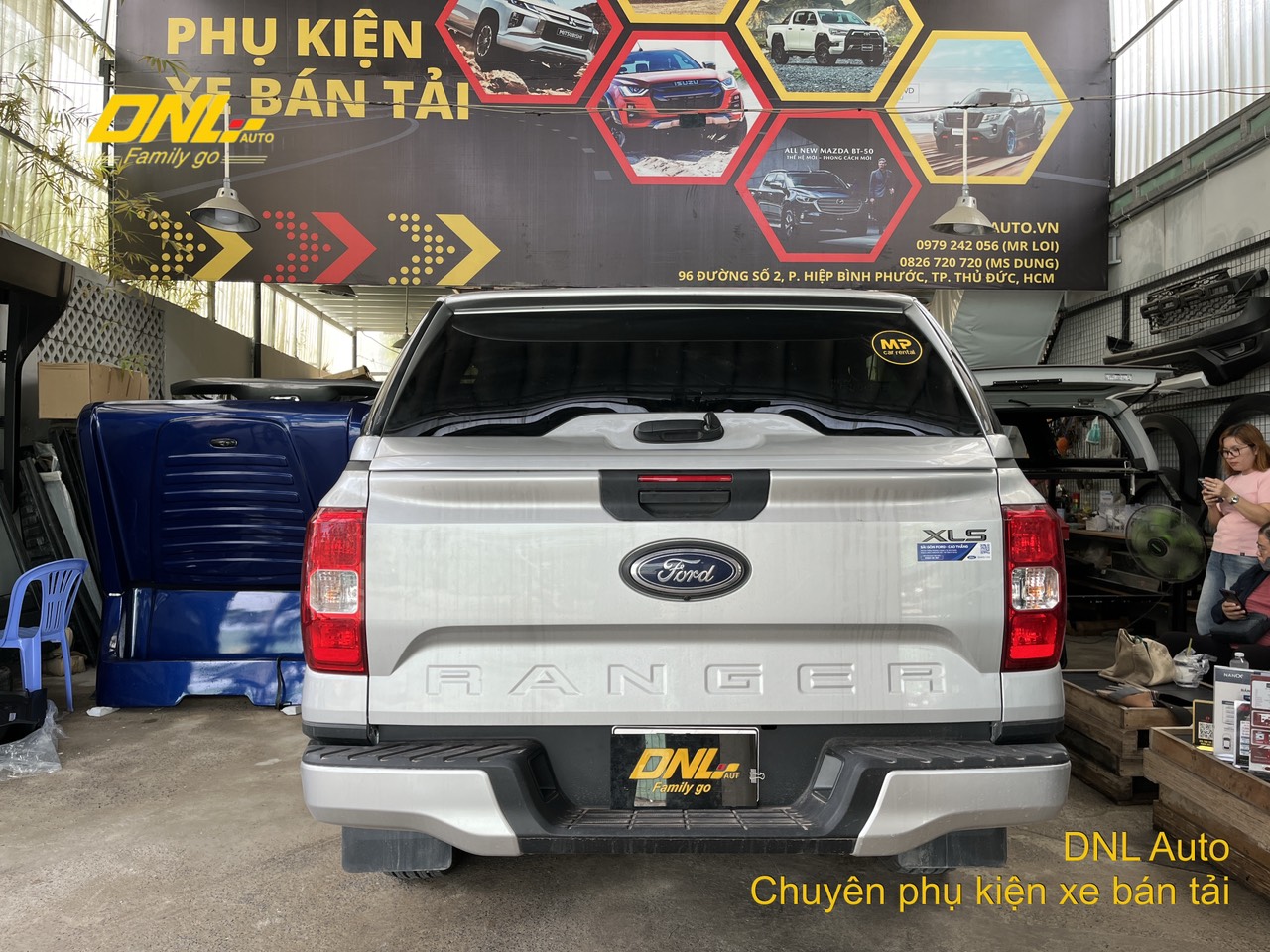 Nắp thùng cao Ford Ranger nextgen 2023