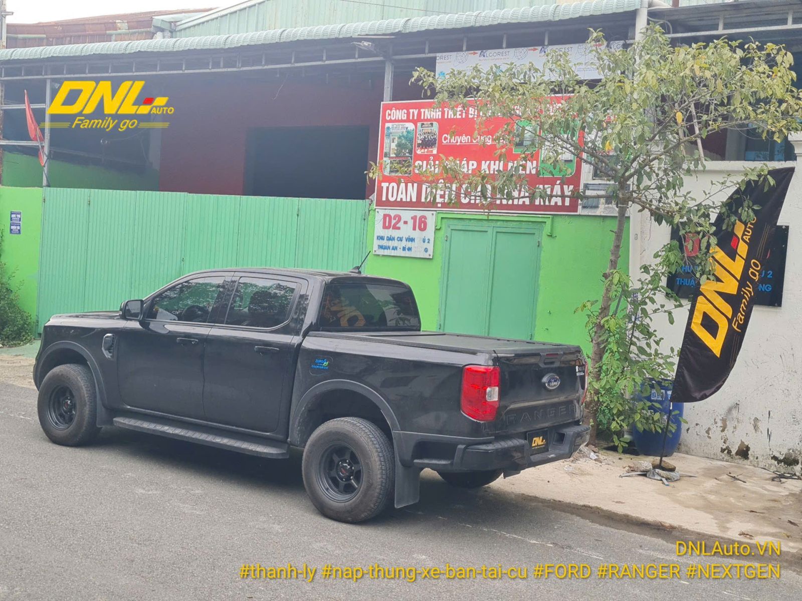 Thanh lý nắp thùng cuộn cơ Aroller dành cho Ford Ranger Nextgen 2022+